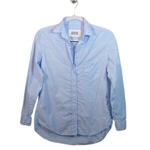 Grayson The Hero Button Up Shirt in blue size XS